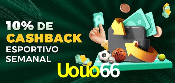 10% de bônus de cashback na Uouo66